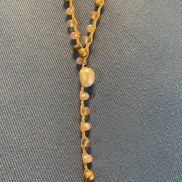Lariat style Pearl necklace! - Picture 4 of 5